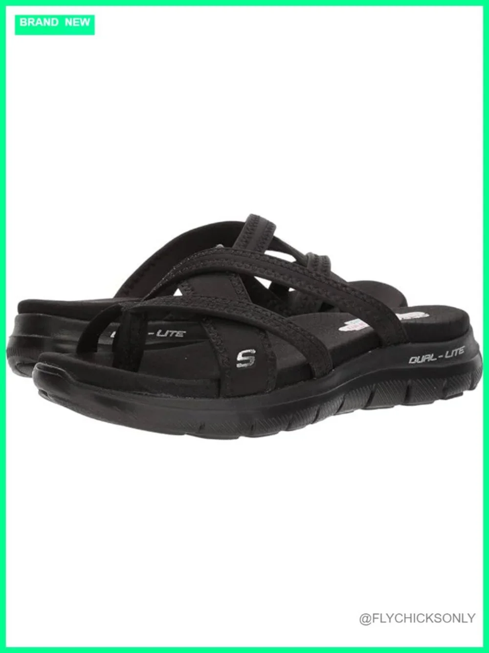 Gel-Infused Memory Foam Sport Sandal with Criss-Cross Straps